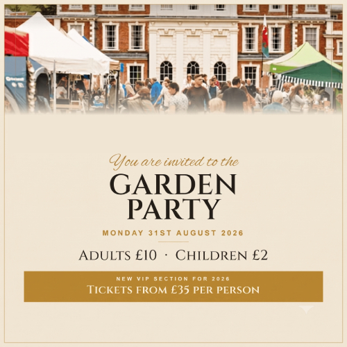 Summer Garden Party at Hawkstone Hall & Gardens